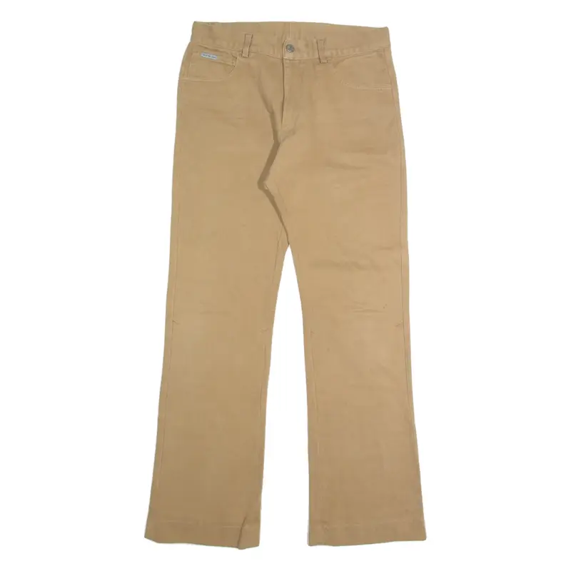 CALVIN KLEIN JEANS Mens Trousers Beige Regular Bootcut W32 L31