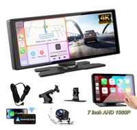 2025 new 10.26 Inch 4K Ultra HD/7 inch 1080P Screen Car RadioMultimedia WlFl Video Player Wireless CarplayScreen Camera Andro...