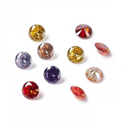 Cubic Zirconia Cabochons