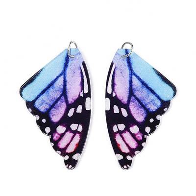 Printed Acrylic Big Pendants