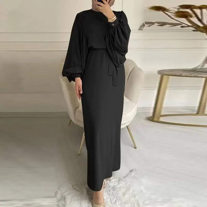 Abaya for women - Beautiful black dress abaya - Abaya dresses for muslim women - Abaya for women dubai  .