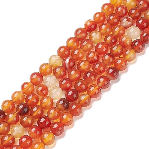 Natural Carnelian Beads Strands
