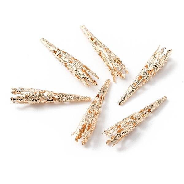 Iron Filigree Bead Cone