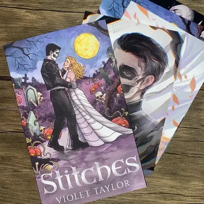 Stitches Bundle(signed paperback bundle, SFW/NSFW prints)