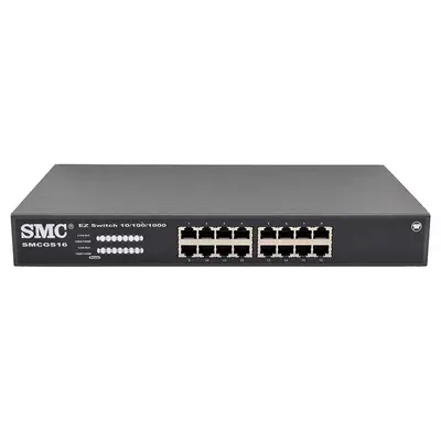 SMC SMCGS16 | EZSwitch Series 16 x Ports 10/100/1000Base-T Unmanaged Switch