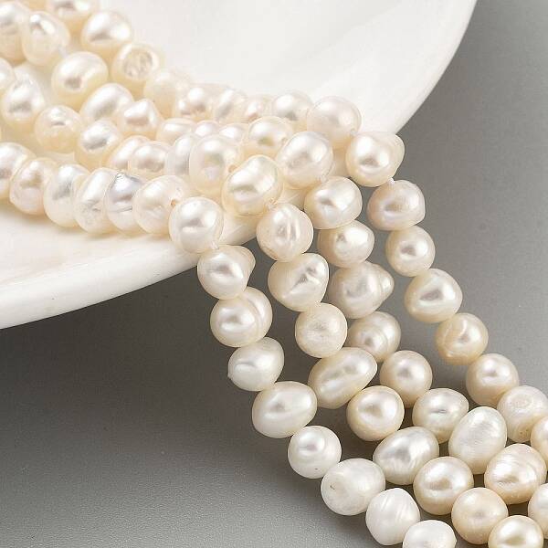 Natural Cultured Freshwater Pearl Beads Strands