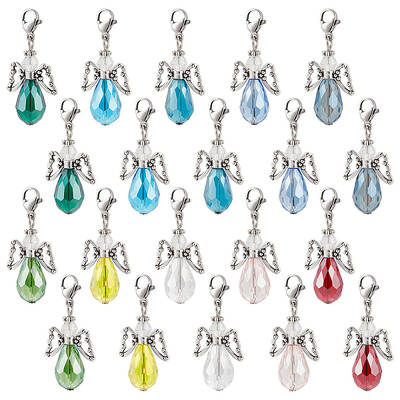 Angel Glass Pendant Decoration