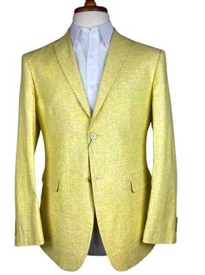Linen Blazers - Yellow