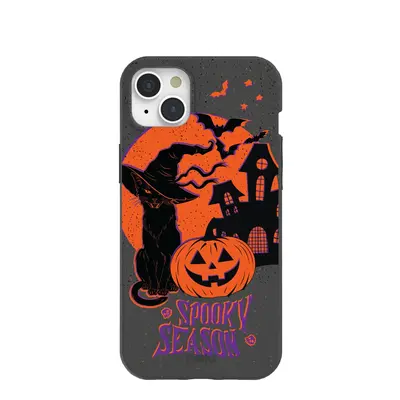 Black Spooky Szn iPhone 15 Plus Case