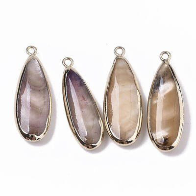 Natural Freshwater Shell Pendants