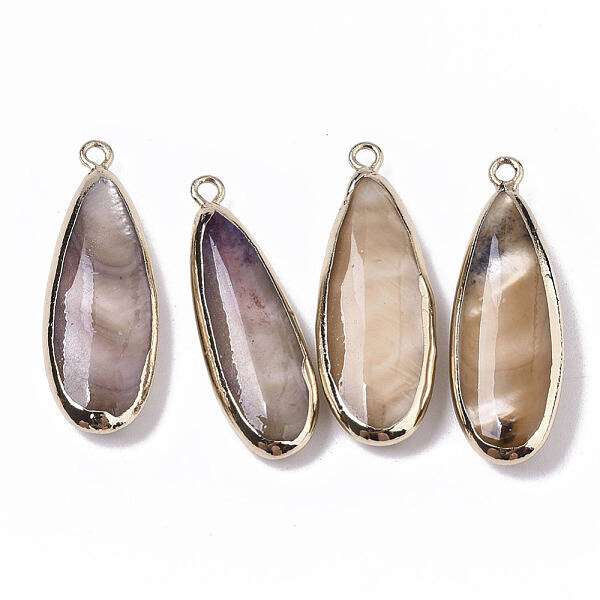 Natural Freshwater Shell Pendants