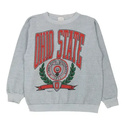 Ohio State Universityohio Tultex College Sweatshirt - XL Grey Cotton Blend