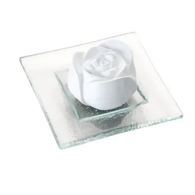 Primavera “Rose Bud” Diffuser with Glass Saucer