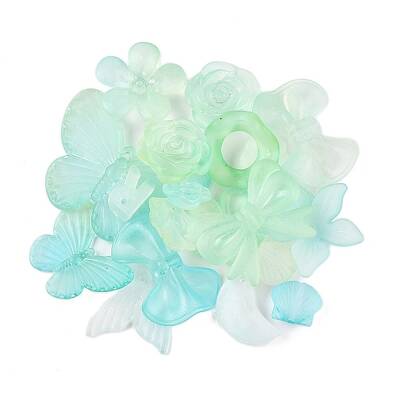 Transparent Acrylic Beads
