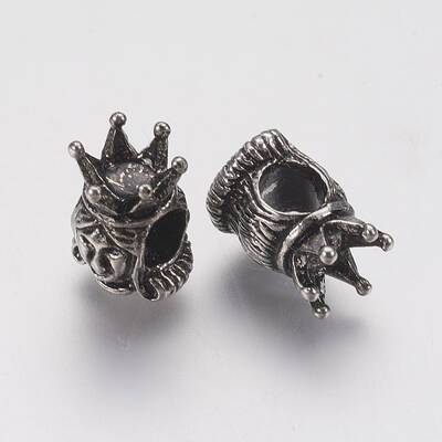 Ion Plating(IP) 304 Stainless Steel European Beads