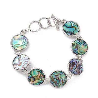 Abalone Shell/Paua ShellBeaded Bracelets