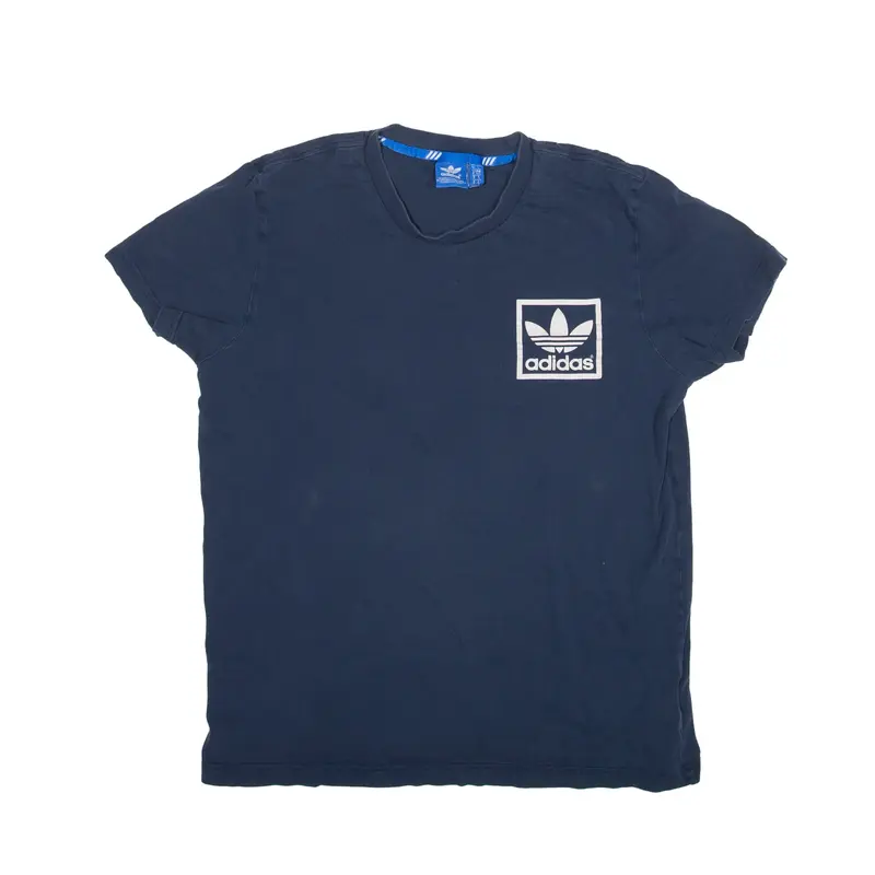 ADIDAS 2014 T-Shirt Blue Short Sleeve Mens S