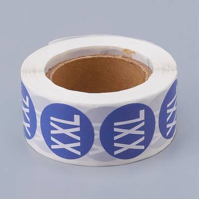 Paper Self-Adhesive Clothing Size Labels