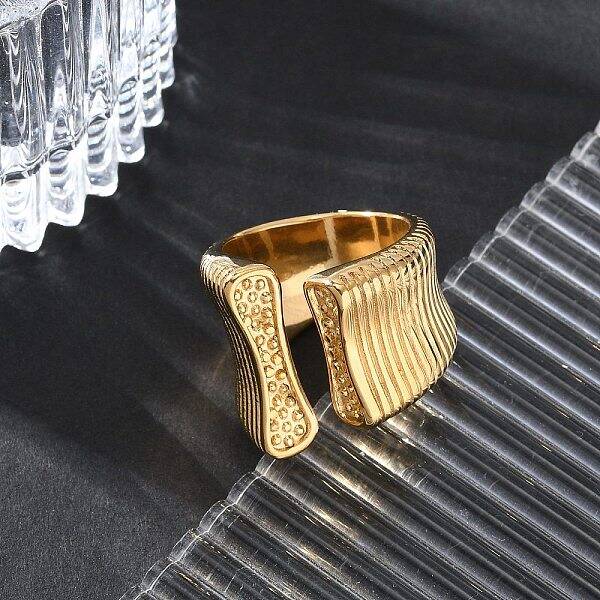 304 Stainless Steel Cuff Ring
