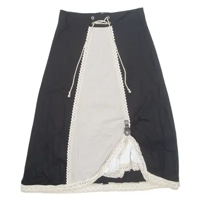 STOCKERPOINT Womens A-Line Skirt Black Long L
