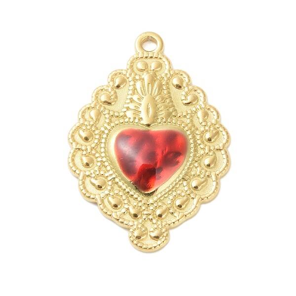 304 Stainless Steel Enamel Pendants