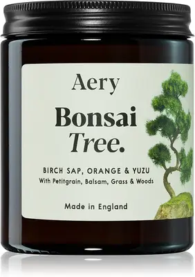 Aery Botanical Bonsai Tree Scented Candle 140g