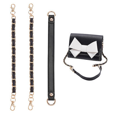 WADORN 2 Style PU Leather Purse Strap Bag