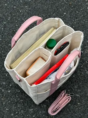 Canvas Tote Bag for Summer, Multi-functional Large Capacity Shoulder Bag for Women & Men, 2025 All-match Commuter Bag, Preppy...