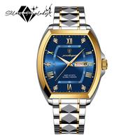 SilverMelody Classical Retro Men's Watch Luxury Luminous Top Brand Stainless Steel Businessmen Quartz Wristwatches Fashion Ca...