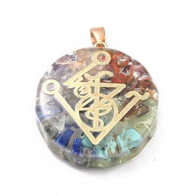 Transparent Resin Pendants