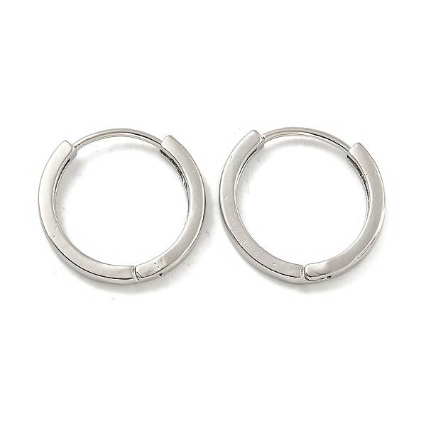 Brass Hoop Earrings