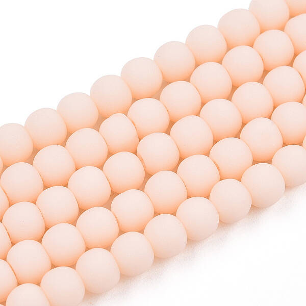 Opaque Glass Beads Strands