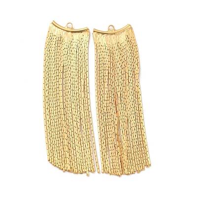 Brass Tassel Big Pendants