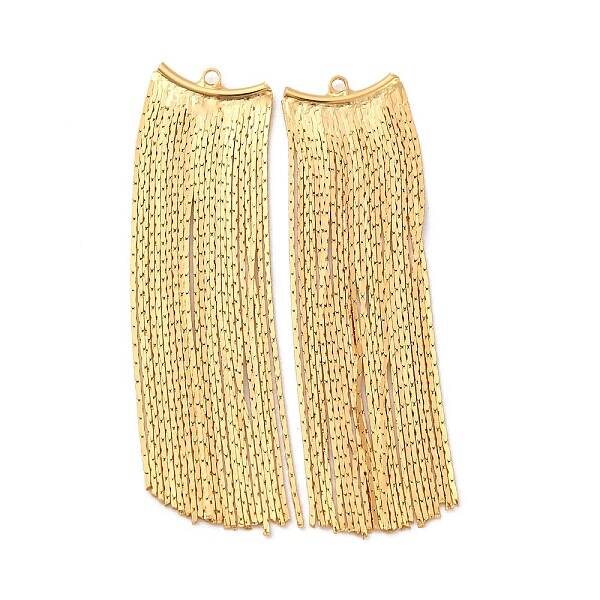 Brass Tassel Big Pendants