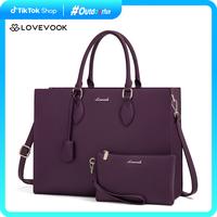 LOVEVOOK Laptop Bag for Women 15.6 Inch Work Bags for Women Computer Bag Laptop Tote Bag Briefcase Business Office Bag