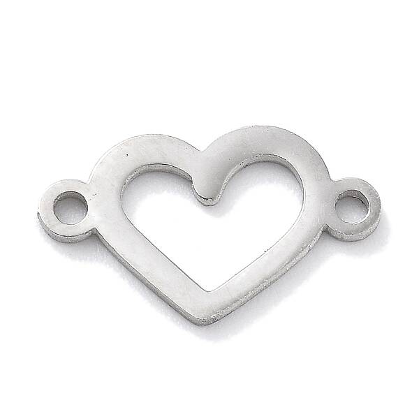 304 Stainless Steel Hollow Connector Charms
