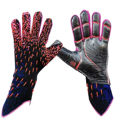 Comfortable Football Goalkeeper Gloves, Non-slip Wear-resistant Football Gloves, Soccer Hand Protector Gloves, Sports Protect...