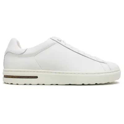 Birkenstock Bend Low Natural Leather Unisex Comfort Shoes - White - Size:US 12 Women / 10 Men