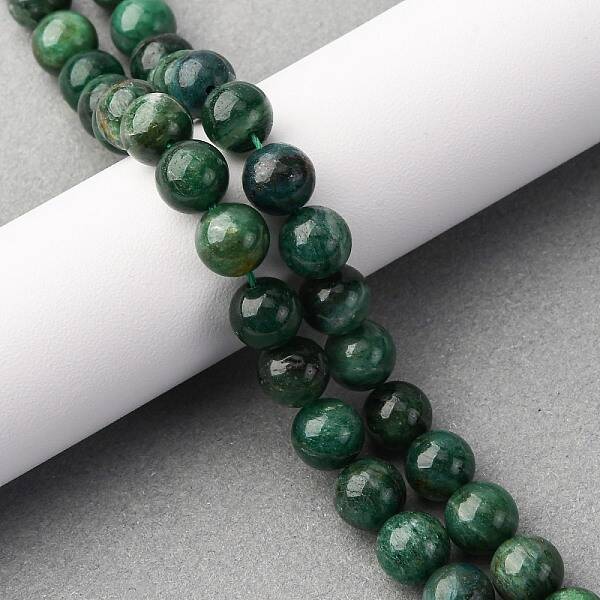 Natural Fuchsite Beads Strands