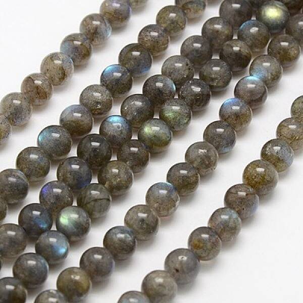 Natural Labradorite Beads Strands