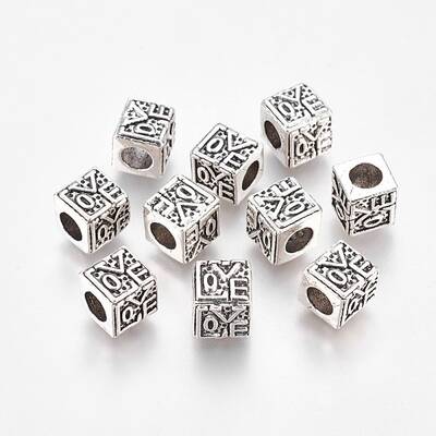 Alloy European Beads