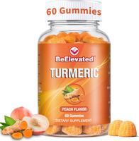 Turmeric Curcumin Gummies – Optimum Joint Support for Adults! 2000mg with Black Pepper & Ginger – Orange-Flavored Healthc...