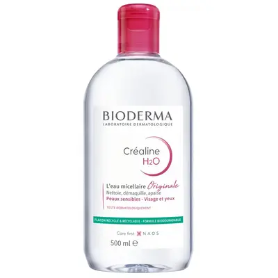 Bioderma Crealina H2O Micellar Make-up Removing Solution 500ml
