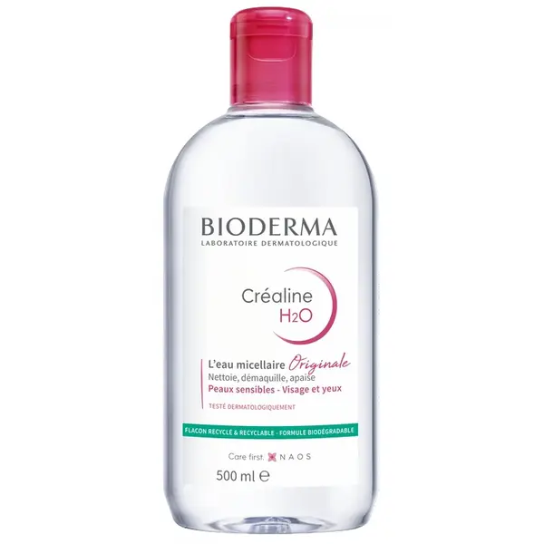 Bioderma Crealina H2O Micellar Make-up Removing Solution 500ml