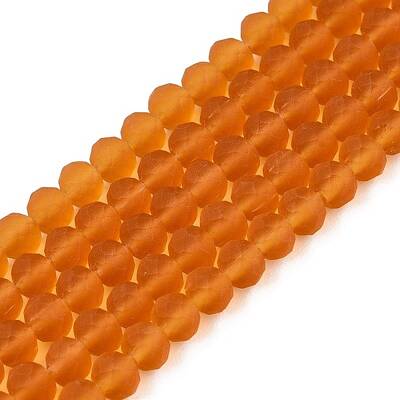 Transparent Glass Beads Strands
