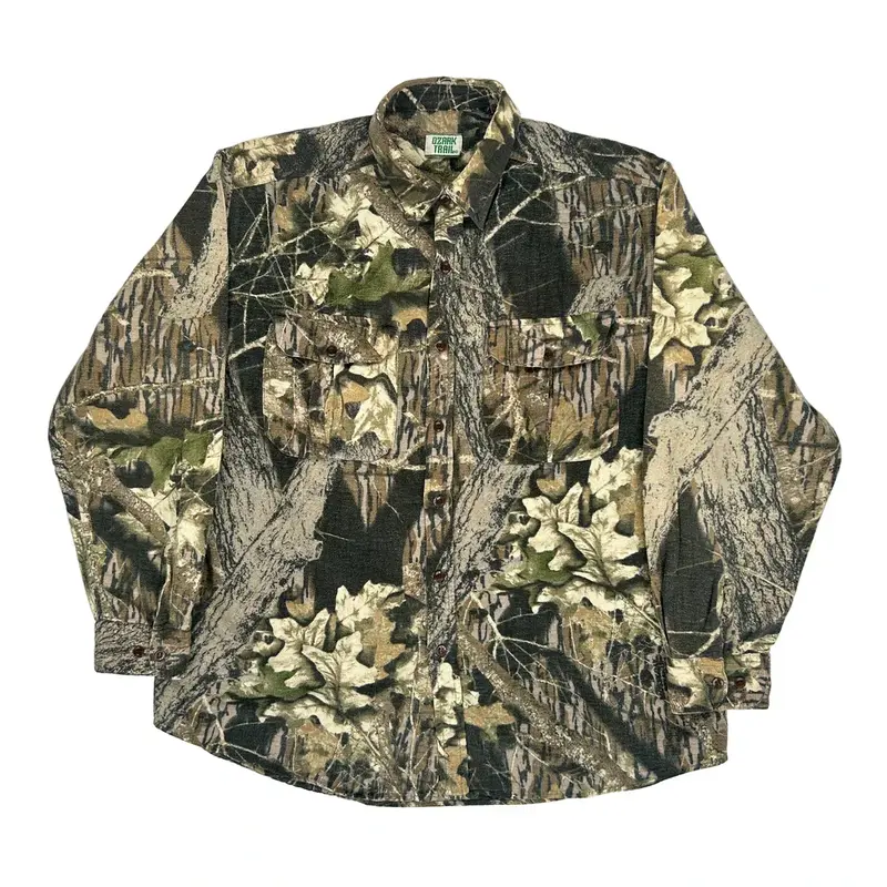 Ozark Trail Shirt - XL Camo Cotton