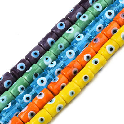 Handmade Evil Eye Lampwork Beads