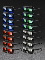 Sports Sunglasses, Retro Outdoor Sports, Suitable for Fishing, Cycling, Skiing, Running, Driving, Rubber Nose Pads, Legs for ...