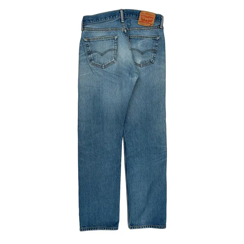 501 Levis Jeans - 32W 32L Blue Cotton | Size: 32″ waist