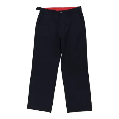 Fila Trousers - 37W 33L Navy Cotton